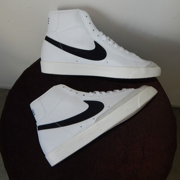 Nike Blazer Mid ‘77 Vintage White Black BQ6806-100 Retro Shoes Men's Sze 13 New - Picture 11 of 12